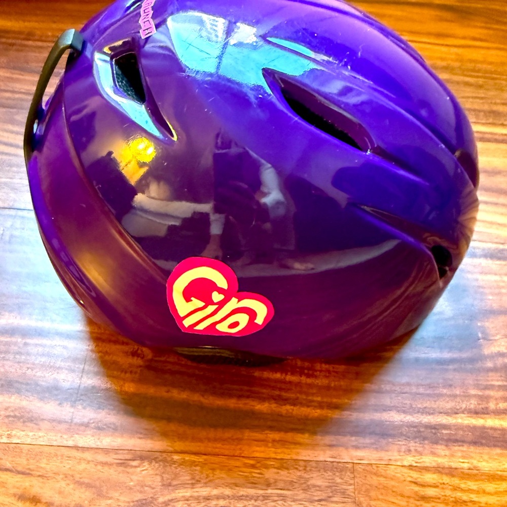 Giro Kids Purple Helmet